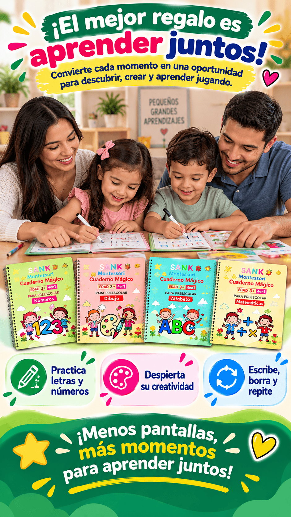 Kit x 8 Libros Montessori - Sección 9