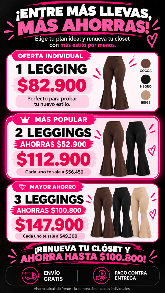 LEGGINS BOTA CAMPANA - Sección 8